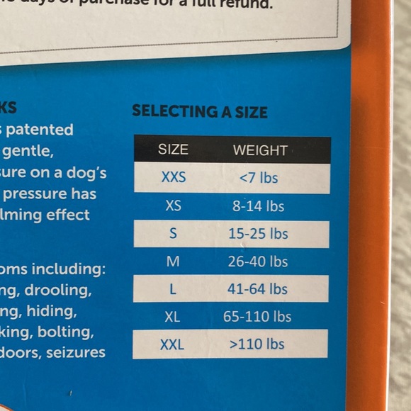 ⭐️🌴ThunderShirt Anxiety Relief For Dogs - Grey - Picture 3 of 3